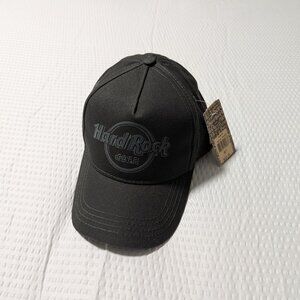 Hard Rock Cafe Black Adjustable Hat (Paris) Brand New!